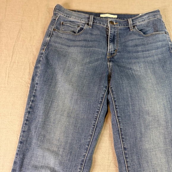 Levi's Jeans 505 Straight Leg Blue Denim Men's Size 31x32 Zip Fly - Picture 5 of 12